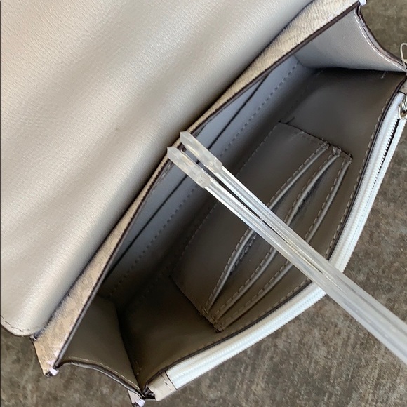 Michael Kors Rose Bright White SM Crossbody - Picture 16 of 16